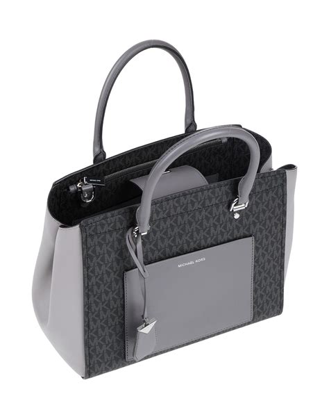 michael kors flap grey purse|grey Michael Kors medium purse.